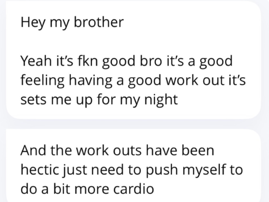 Client testimonial